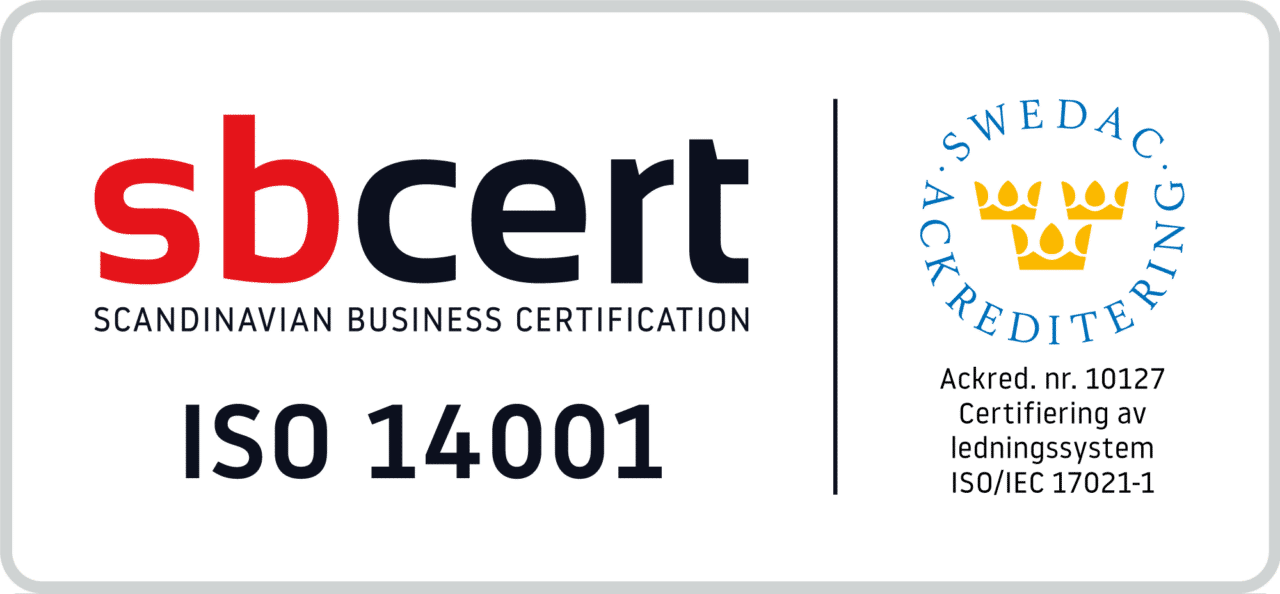 ISO 14001 certifiering
